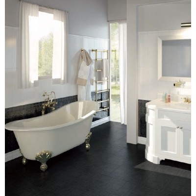FRIZ VOGUE LISTELLO ARABESCATO NERO 8X20 FRIZ VOGUE LISTELLO ARABESCATO NERO 8X20