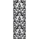 DECOR VOGUE INSERTO ARABESCATO BIANCO-NERO 20X60 DECOR VOGUE INSERTO ARABESCATO BIANCO-NERO 20X60