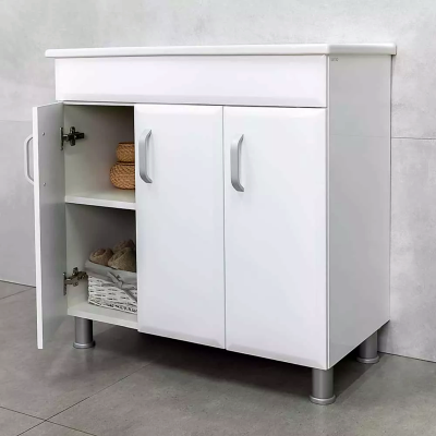 DULAP DIAMIS ALB CU LAVOAR ATRIA 850, LAVOAR APLICAT SANOVIT ATRIA 850X455X165 DULAP DIAMIS ALB CU LAVOAR ATRIA 850, LAVOAR APLICAT SANOVIT ATRIA 850X455X165