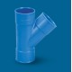 RAM "Y" PVC LA 45* FF D50 RAM "Y" PVC LA 45* FF D50