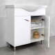 DULAP DALAS ALB CU LAVOAR ALBA 800, LAVOAR APLICAT SANOVIT ALBA 800X460X175 DULAP DALAS ALB CU LAVOAR ALBA 800, LAVOAR APLICAT SANOVIT ALBA 800X460X175