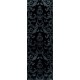 DECOR VOGUE INSERTO ARABESCATO NERO 20X60