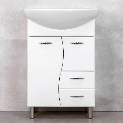 DULAP EDERA ALB CU LAVOAR LIBRA 600, (500175, D_), LAVOAR APLICAT CERSANIT LIBRA 600X460X195 DULAP EDERA ALB CU LAVOAR LIBRA 600, (500175, D_), LAVOAR APLICAT CERSANIT LIBRA 600X460X195