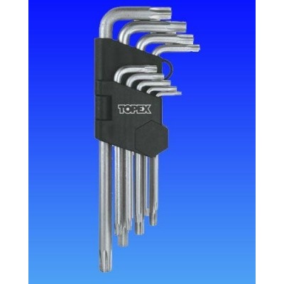 CHEI TORX T10-T50 SET 9 BUC. LUNGI DINAMOMETRU TOPEX CHEI TORX T10-T50 SET 9 BUC. LUNGI DINAMOMETRU TOPEX