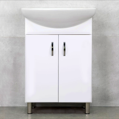 DULAP PENTRU BAIE PE PARDOSEALĂ BAYRO BRIS SUB LAVOAR LIBRA 600 ALB, LAVOAR APLICAT CERSANIT LIBRA 600X460X195 DULAP PENTRU BAIE PE PARDOSEALĂ BAYRO BRIS SUB LAVOAR LIBRA 600 ALB, LAVOAR APLICAT CERSANIT LIBRA 600X460X195