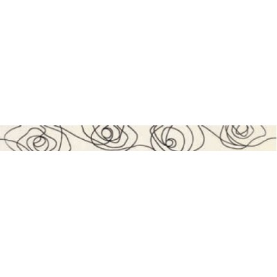 FRIZ VOGUE MARFIL LISTELLO ROSE 6X60 FRIZ VOGUE MARFIL LISTELLO ROSE 6X60