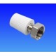 TRECERE CU PIULITA OLANDEZA PP 25 - 3/4"F ALB
