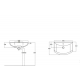 LAVOAR SANOVIT ZENON 65x46CM PENTRU MOBILIER