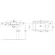 LAVOAR SANOVIT ATRIA 1000x455x160MM PENTRU MOBILIER