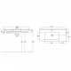 LAVOAR SANOVIT ATRIA  65x45CM PENTRU MOBILIER