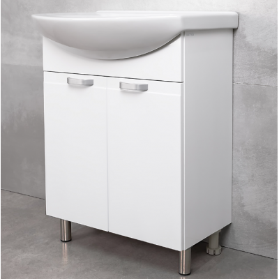 DULAP LAVOAR BAYRO RIVIERA PRO ZENON 650 ALB