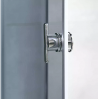 CABINA DE DUS DELIA 1200X800X2150/400 4MM ASIMETRICA DREAPTA