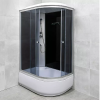 CABINA DE DUS DELIA 1200X800X2150/400 4MM ASIMETRICA STINGA
