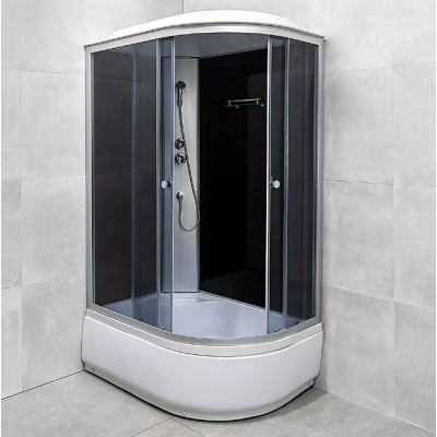 CABINA DE DUS DELIA 1200X800X2150/400 4MM ASIMETRICA STINGA