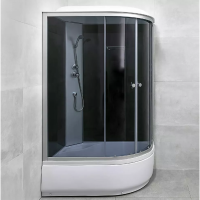 CABINA DE DUS DELIA 1200X800X2150/400 4MM ASIMETRICA STINGA