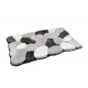 COVOR BAIE FIBRA MULTICOLOR C 50x80cm COVOR BAIE FIBRA MULTICOLOR C 50x80cm