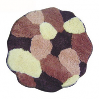 COVOR BAIE FIBRA MULTICOLOR B d.60cm