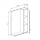 DULAP-OGLINDA BAYRO BRIS ALB 550x750 DREAPTA