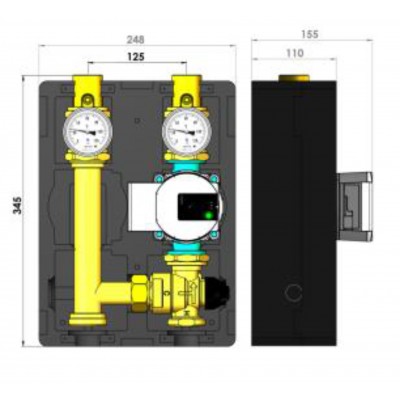 GRUP POMPARE OTF-WP-25-08-45-130 CU VANA 20-45*C+POMPA Y.PARA 25-8/130 GRUP POMPARE OTF-WP-25-08-45-130 CU VANA 20-45*C+POMPA Y.PARA 25-8/130