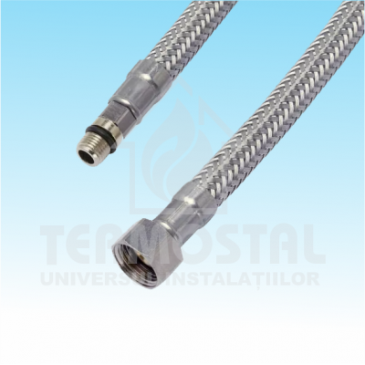 TUB FLEXIBIL M10x1x17x1/2F 40CM "TUCAI" ANTICOROZIV
