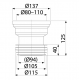 RACORD WC D.110 A991