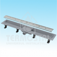 CANAL SCURGERE DUS PLASTIC ALCAPLAST 55CM D.40 APZ10-550M SET