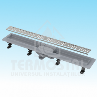 CANAL SCURGERE DUS PLASTIC ALCAPLAST 55CM D.40 APZ19-550M SET