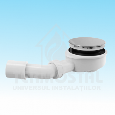 SIFON CADITA DUS ALCAPLAST CAPAC CROMAT D.50x116MM A491CR SIFON CADITA DUS ALCAPLAST CAPAC CROMAT D.50x116MM A491CR