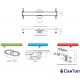 CANAL SCURGERE DUS PLASTIC FIRSTLINE TRENDY 80CM D.50 CANAL SCURGERE DUS PLASTIC FIRSTLINE TRENDY 80CM D.50