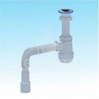 SIFON ANI GROT 1 1/2'' x40 CU TUB FLEX. D.40x40/50 (A0115)