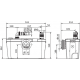POMPA WC WILO HISEWLIFT 3-15