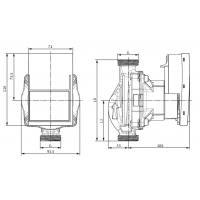 Pompa Yonos PARA   RS 25/7.5- 180mm